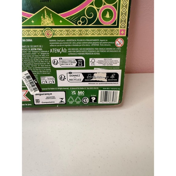 Mattel Wicked Movie Glinda Doll Pink Ruffled Dress Fashion Doll JLG44 New - Picture 3 of 4